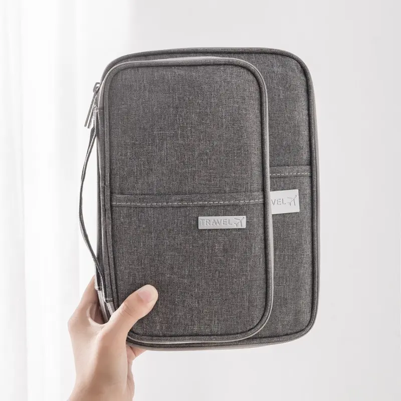 Travel Wallet Family Passport Holder Creative Waterproof Document Case Organizer Travel Accessories Document Bag Cardholder