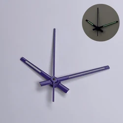 Versatile Green Luminous Watch Hands with Silver/Gold/Rose Gold Accents (Purple)