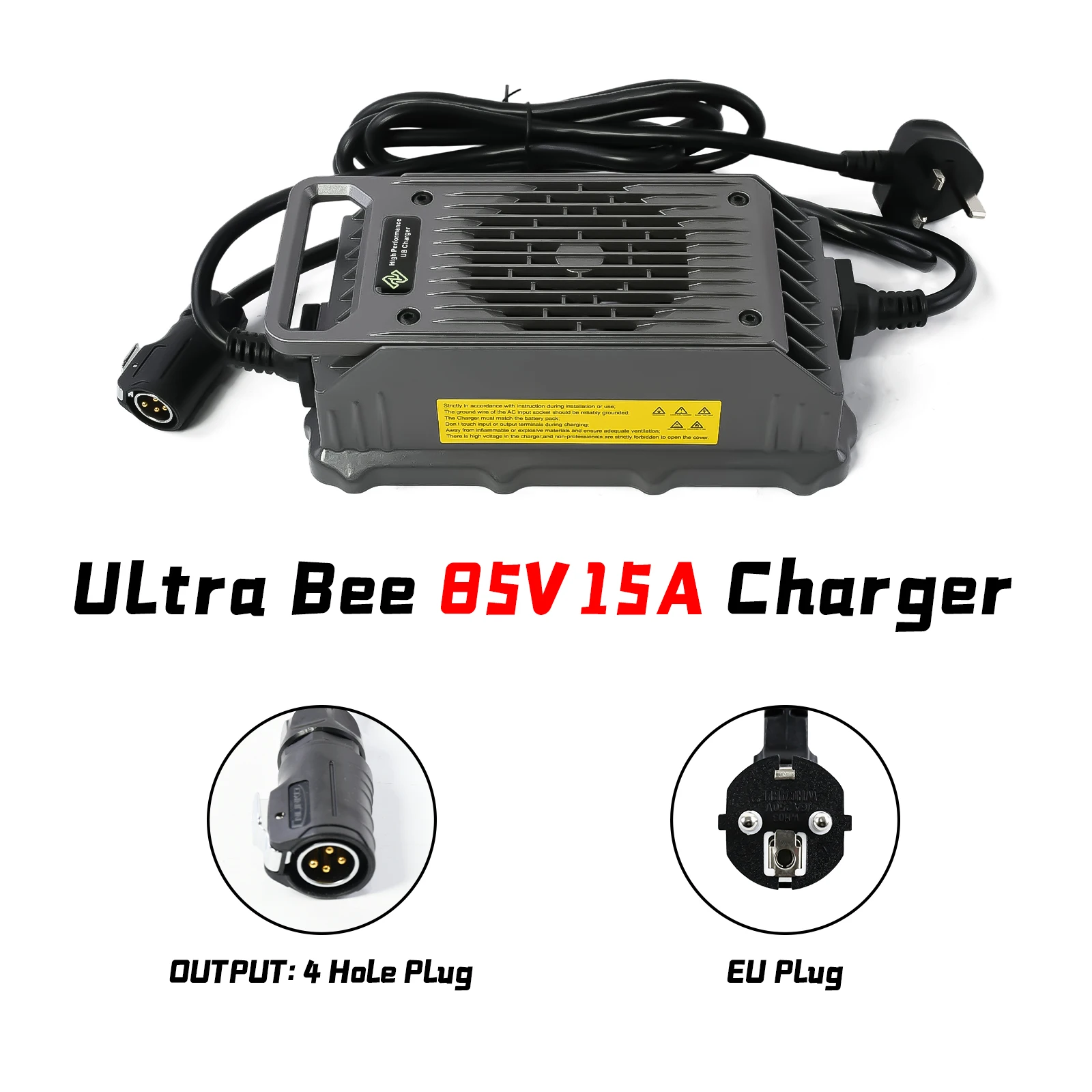 Motorcycles 85V15A Charger for Surron Ultra Bee 15A Fast Charging Silent Motorcycle Electric Dirt Bike UB Charging Tools