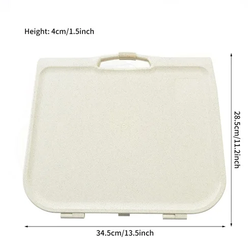 Kitchen Outdoor Camping Straw Portable 8-Piece Set with Small Vegetable Knife and Cutting Board Suitcase, BPA Free, Safe Dishwas