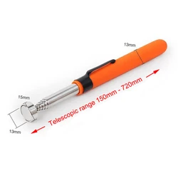 Compact Extendable Magnetic Pickup Tool (8LB Orange)