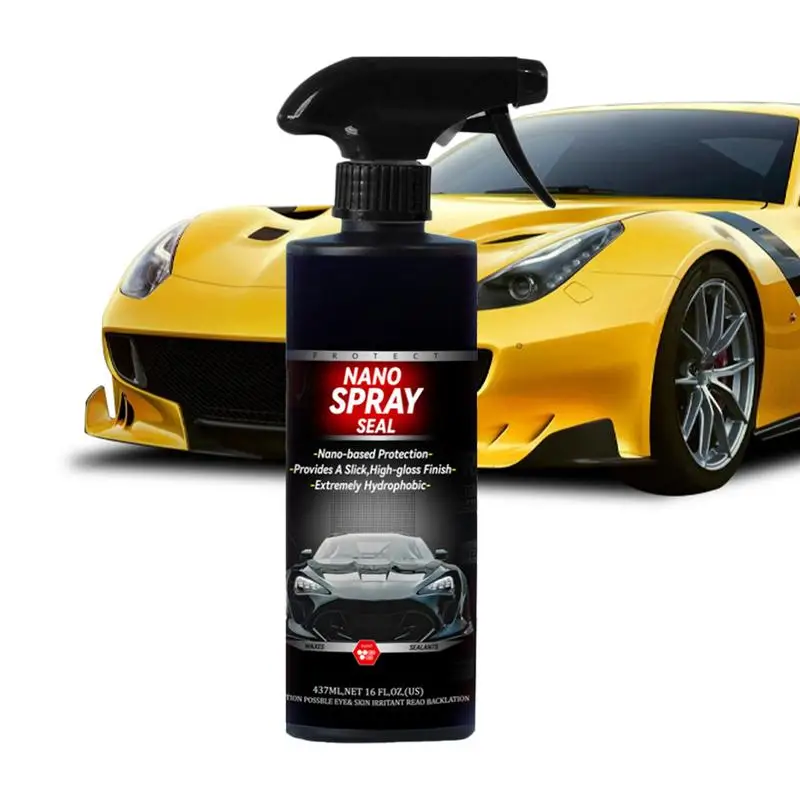 

Car Coating Spray 437ml Ceramic Spray Coating For Cars Waterproof Car Restoring Liquid Nano Repair Spray Protective Car