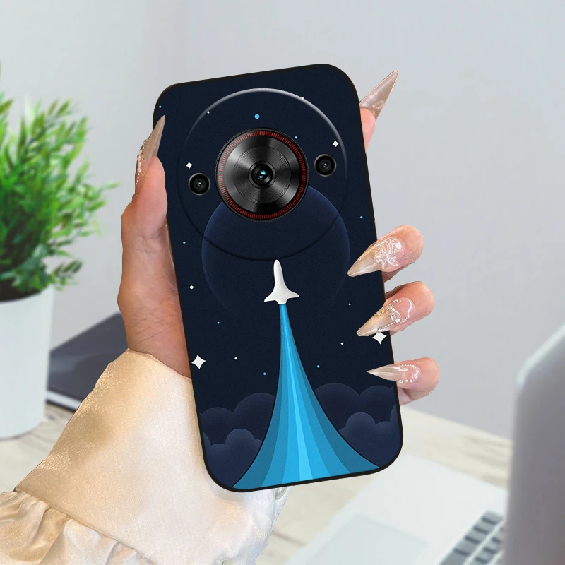 Luxury Cartoon Soft Silicone TPU Phone Cover - Protective Case