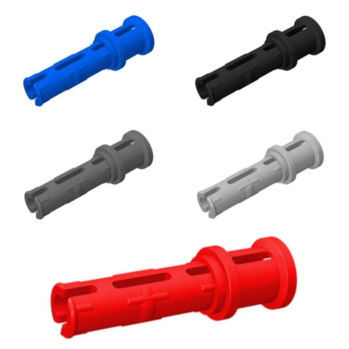 대량 기술 DIY 부품 커넥터 핀 페그 크로스 액슬 빌딩 블록 장난감 MOC 부품 2780 3673 6558 6562 호환