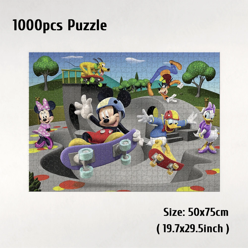 Рисунок 2 - Пазлы с изображением Микки и Минни