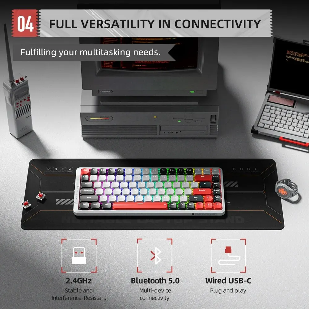 MACHENIKE AIR50 Low-profile Mechanical Keyboard Hot-swap 75