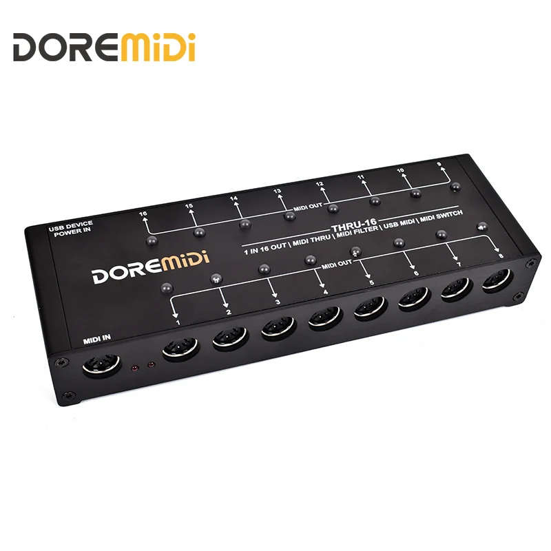 MIDI THRU-16 Box Filter&Switch Controller DOREMiDi