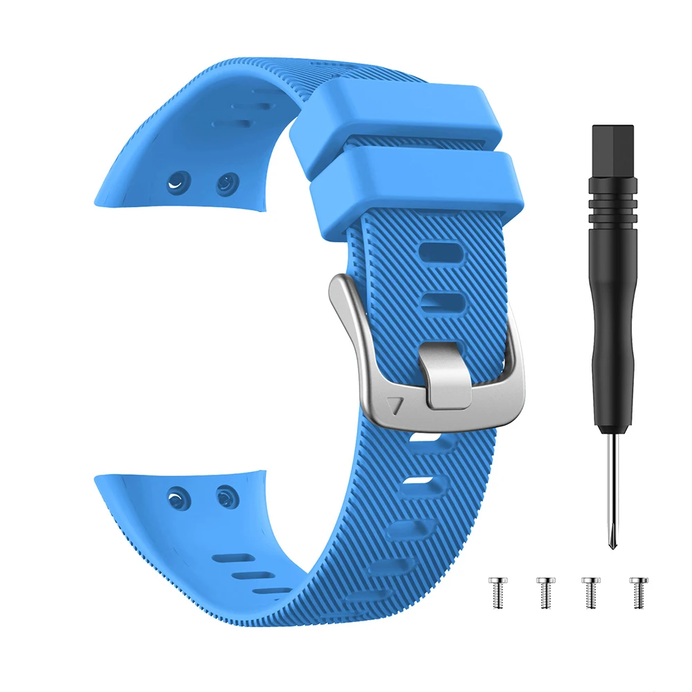 Silicone Smartwatch Replacement Strap – Vibrant and Durable Design
