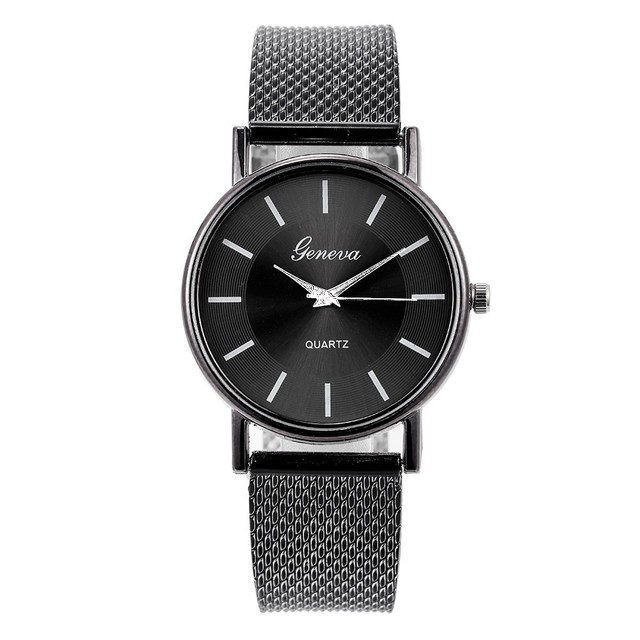 Stainless Steel Quartz Wristwatches For Woman High-end Life Waterproof Distinguished Watch Ladies Rose Gold Digital Watch