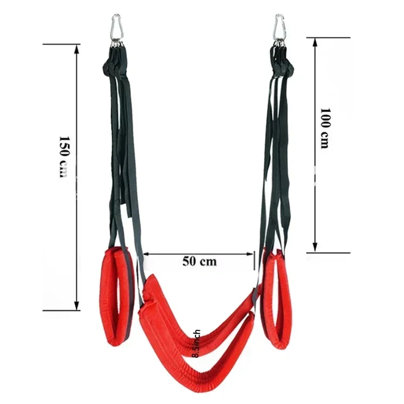 Soft Material Sex Swing Sex Furniture Fetish Bandage Love Adult Game Chairs Hanging Door Swing Erotic Toys for Couples