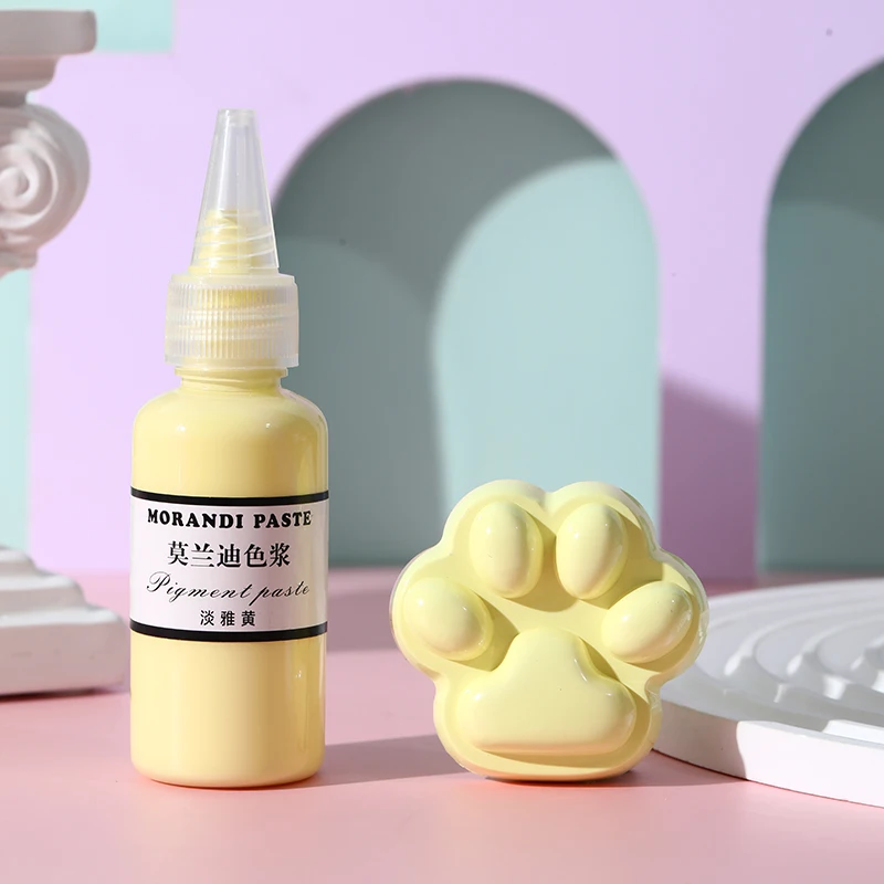 30g Paste Pigment UV Resin Glue Liquid Colorant Dye Ink Diffusion For Epoxy Resin Pigment Paste DIY Jewelry Making Dye