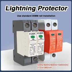 Dual - Pole Surge Protector with Variable Voltage Protection 20KA~40KA - 1000VDC