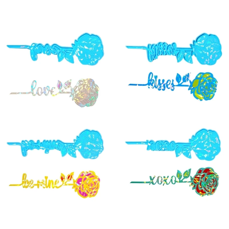 

Формы для эпоксидной смолы, силиконовые формы, DIY формы для украшения роз, инструменты для изготовления ювелирных изделий