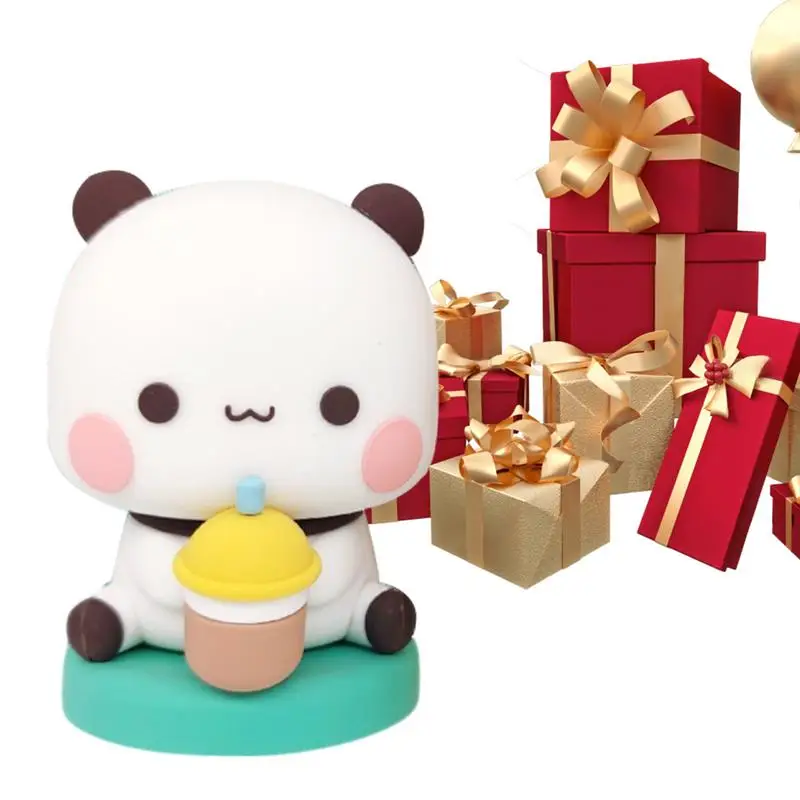 

Игрушечные фигурки медведя, фигурки животных, аниме модель, мини-комикс, коллекционные милые модные фигурки ручной работы, настольные украшения, искусственные игрушки