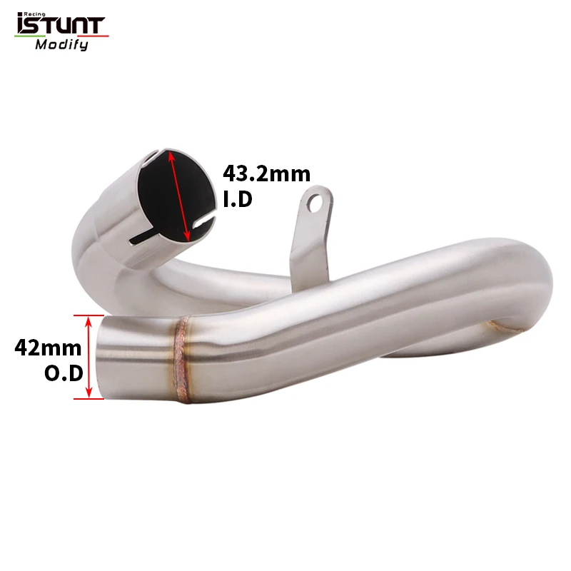 For Honda CB600F Hornet 600 CB CBR600F 2007 - 2013 Motorcycle Exhaust Escape Moto Modified Mid Pipe Connect Original Muffler - Image 5