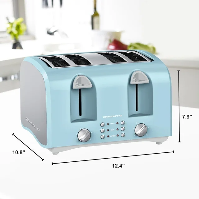 4-Slice Wide Slot Toaster 6