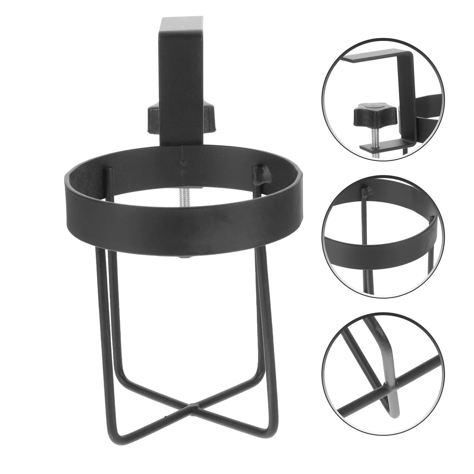 

Drinking Cup Holder Clip Table Desk Edges Cup Holder Water Glass Holder