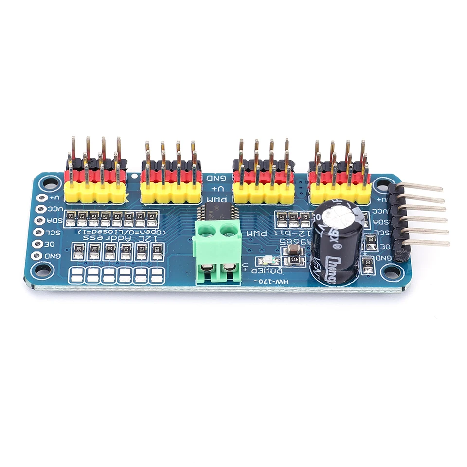 PCA9685 16 Channel PWM Servo Motor Driver Module