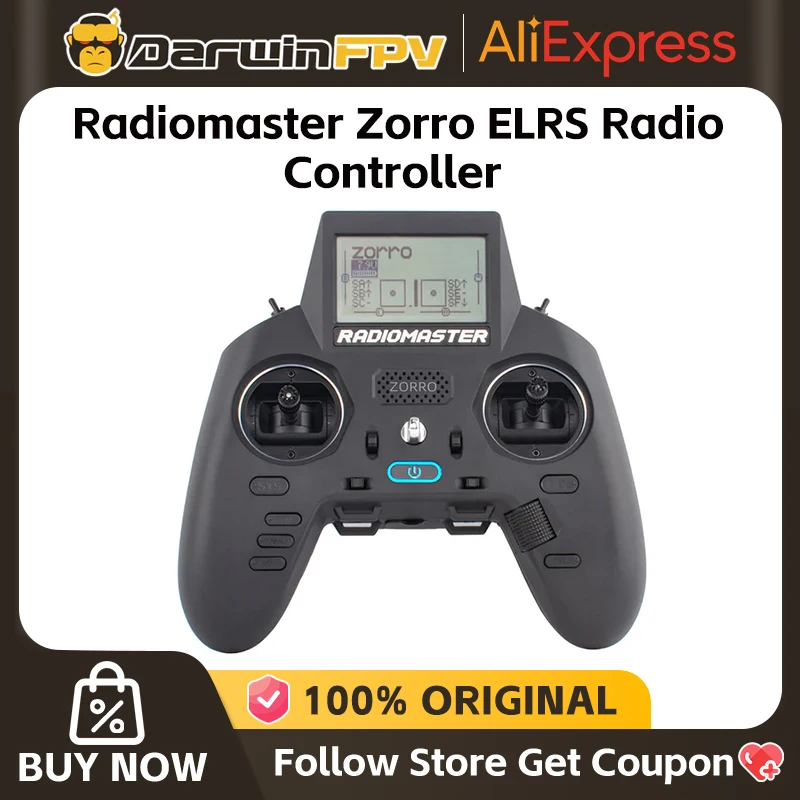 RADIO MASTER ZORRO ELRS コントローラー RadioMaster Zorro ELRS 2.4 GHZ RC コントローラー CC2500