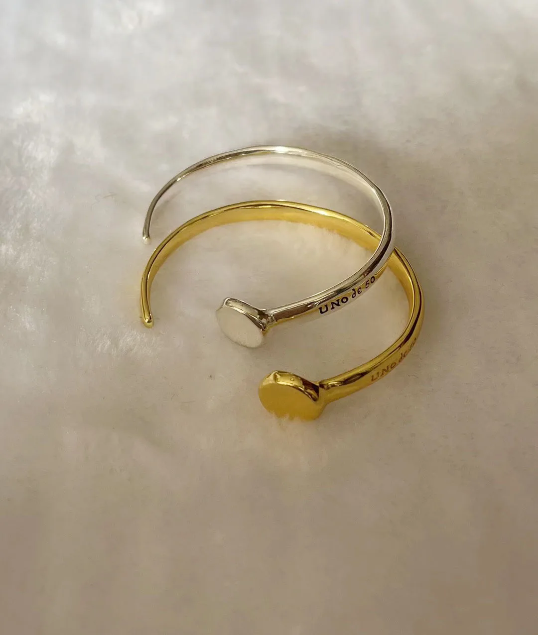 YS 2023 UNOde50 New Spain Hot Selling Fashion High Quality Exquisite Women's Bracelet Romantic Jewelry Gift Bag