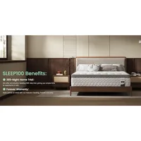 Full Mattress 12 Inch, 5-Zone Deep Sleep Firm with Extra Lumbar & Shoulder Support, Mattresses 2