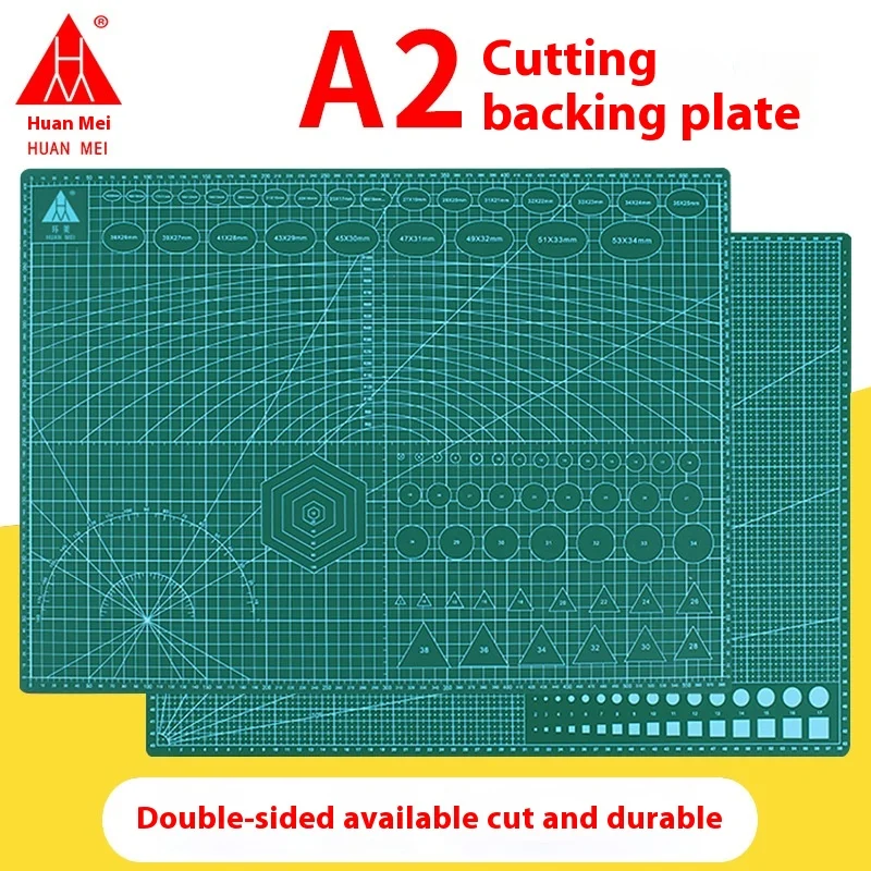 60 * 45cm A2 Grid Line Self-Healing Cutting Mat Cutting Pad Craft Card Multicolor Double-Sided Desktop Manual Pad