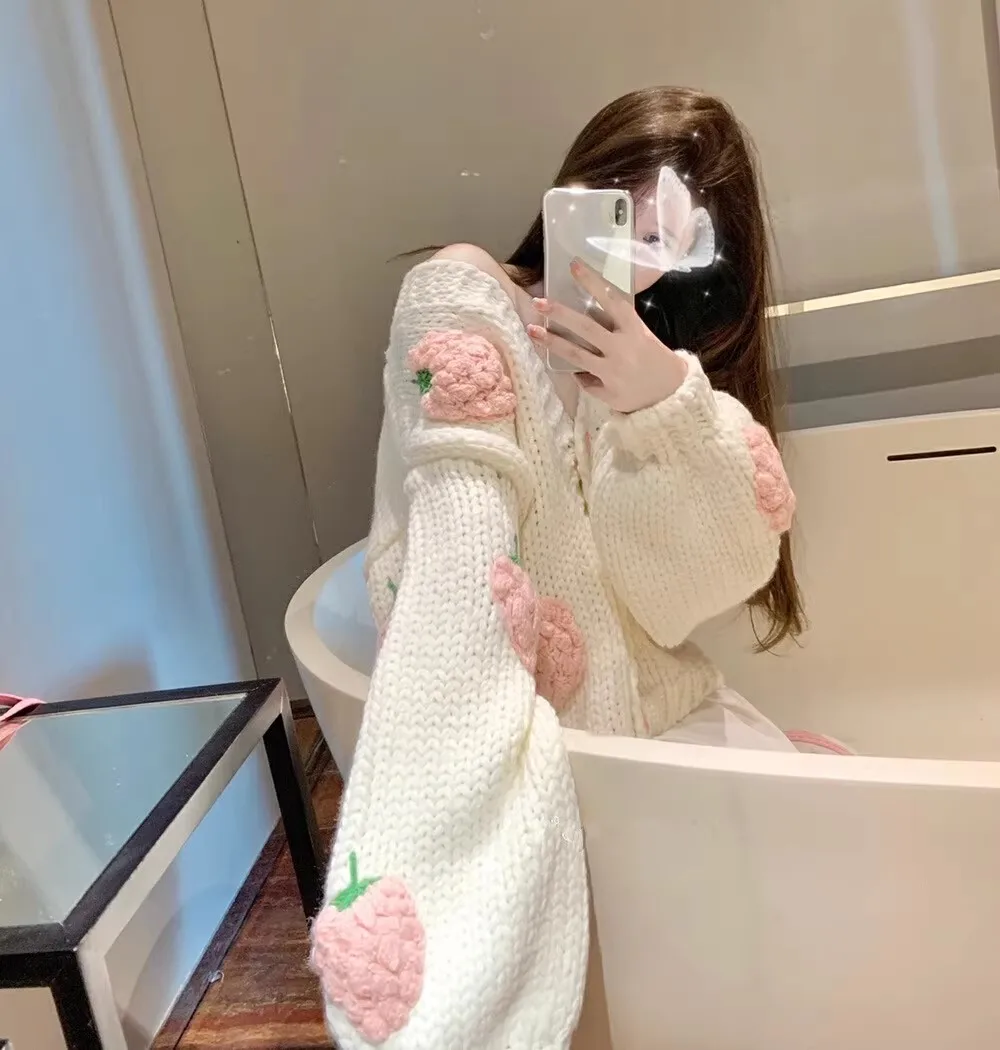 Knitted Cardigan Image 6