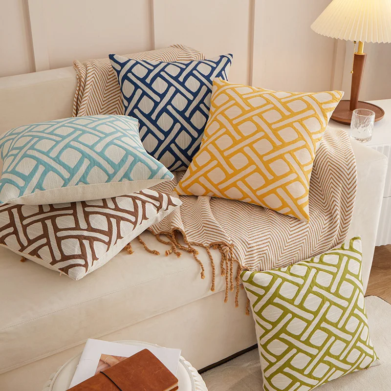 

Minimalist Fabric Geometry Cover Decorations For Home Ornament Happy New Year Christmas Decor 2023
