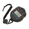 Classic Waterproof Digital Professional Handheld LCD Handheld Sports Stopwatch Timer Stop Watch With String For Sports 5