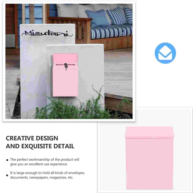 A Postafiók Zárja Többfunkciós Csepp Falra Szerelt Javaslat Betűellátás Kényelmes - Image 4