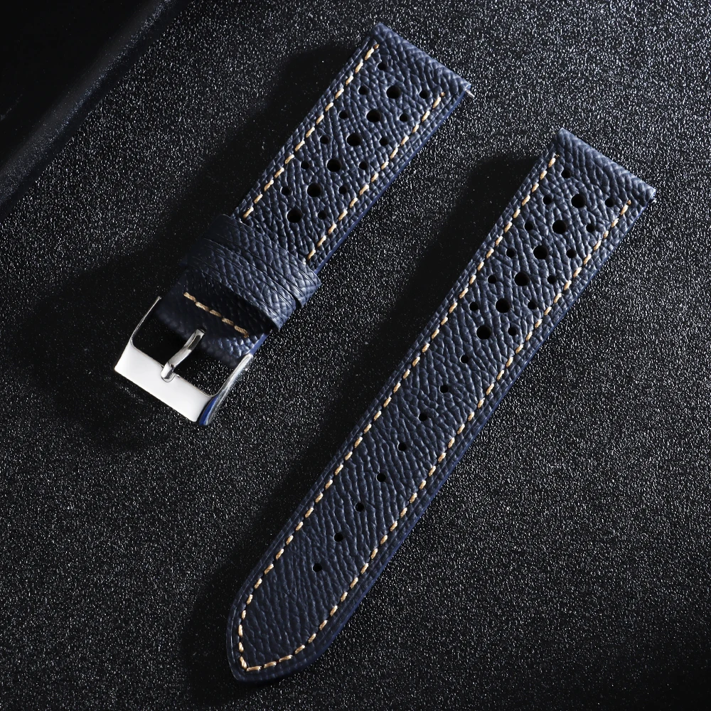 Vintage Leather Quick Release Watch Strap - Universal Breathable Cowhide Band