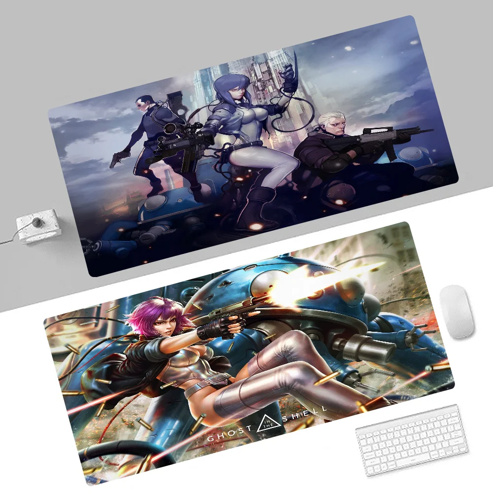 Ghost In The Shell Anime Extra Large Gaming Laptop Computer Desk Mat Mouse Pad Mouse Mat Notbook Mousepad Gamer For PC Desk Pad 2