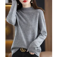 Cashmere Sweater Female 100% Merino Wool Winter Women Knitted Femme Pullover Top Winter Warm Women's 2024 New - Image 2