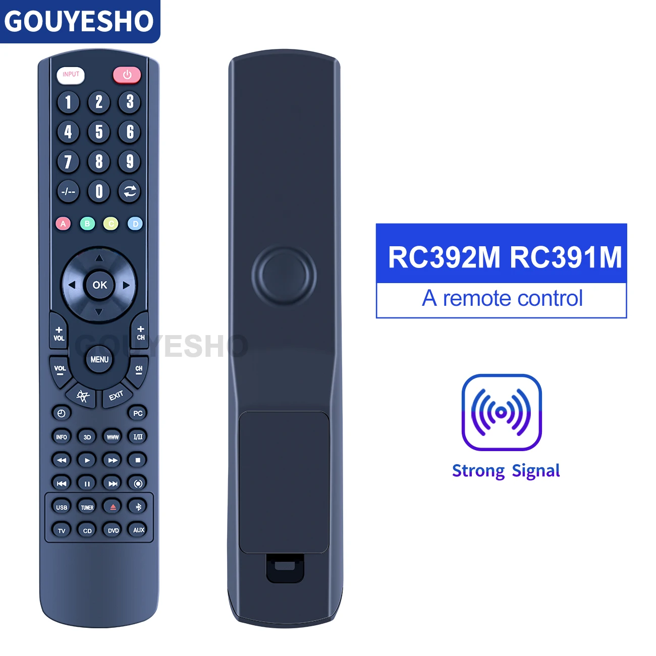New Remote Control for ONKYO Audio / Video Players RC-391M RC-392M
