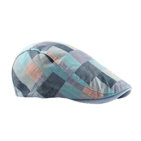 Womens Mens Teens Beret Flat Newsboy Hat Adjustable Irish Cabbie Gatsby Cap Breathable Driving Hunting Hat 5