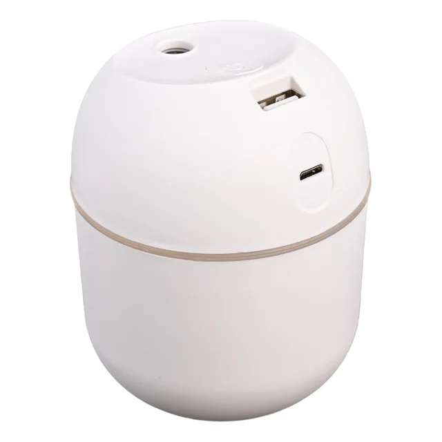Home Fragrances USB Humidifier Oil Diffuser Portable Simple With Light Aroma Cool Mist Lovely Power-off Protection Romantic 4
