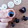 20pcs Diy Glass 3D Plastic Safety Eyes For Toys Glitter Amigurumi Large For Crochet Knitting Doll 9/10/12/14/16/18/20/25/30/35mm 6