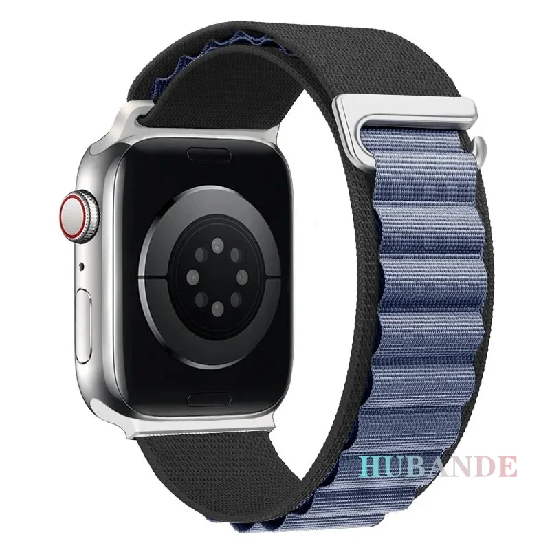 Alpine Loop Nylon Strap for Apple Watch - Vibrant and Durable Design