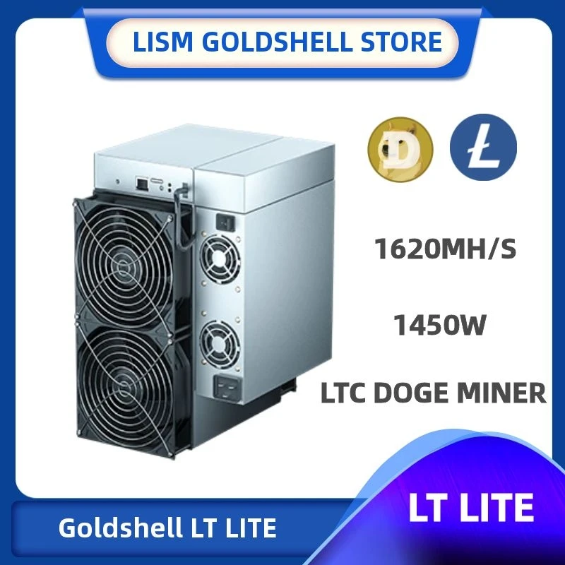 New Release Goldshell LT LITE Doge LTC Miner Better Than LT5 LT6 MINI DOGE Ready To Delivery
