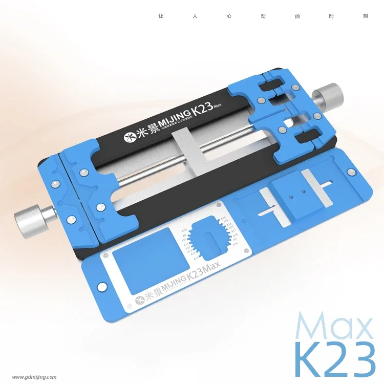 Mijing 알루미늄 합금 마더보드 수리 고정장치, 휴대폰 CPU 칩 PCB 납땜 거치대 도구, K22 K23 T22 T23 PRO MAX T24