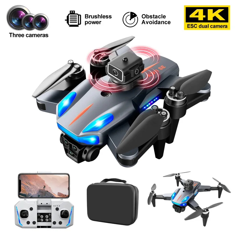 

K911SE Drone 4K Professional 360° Obstacle Avoidance GPS 8K DualHD Camera Brushless Motor Foldable Quadcopter RC Distance 1200M