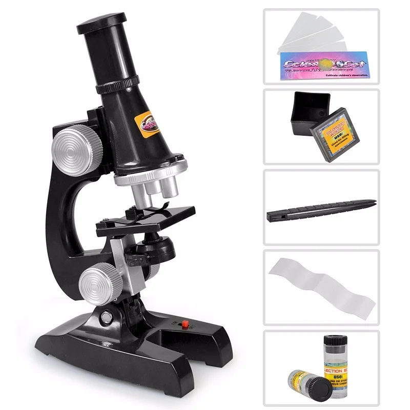 

Science Toys Children's Students Small Biological Microscope Scientific Experiment Optical