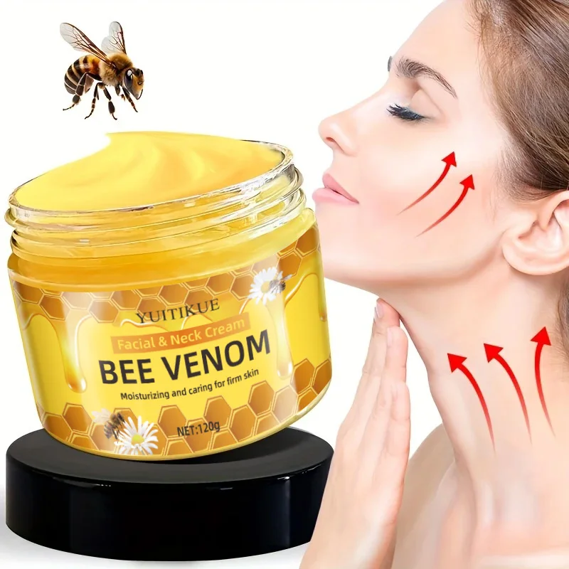 Bee venom face cream and neck cream, moisturizing and firming, brightening the complexion, suitable for all skin types
