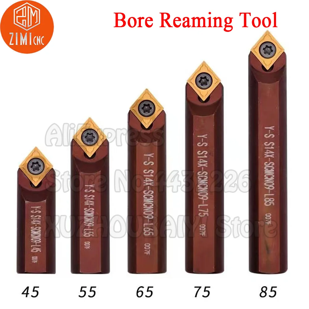 S10X S12 S14X SCMCN06 SCACR06 SCACL SCMCN09 SCBCR09 SCBCL09 L45 L55 L65 L75 L85 Turning Tools CNC Toolholder bar 1pc