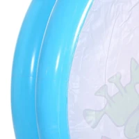 Garden Round Inflatable Baby Swimming Pool Portable Little Pump Pool Kiddie Paddling Pool Indoor Outdoor Water Games Play Center 5