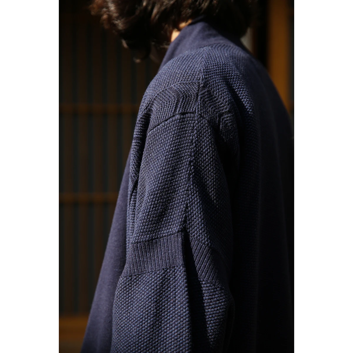 Second Order Kimono Cotton Cashmere Knit Oversize Cardigan Japanese Kendo Jacket 3