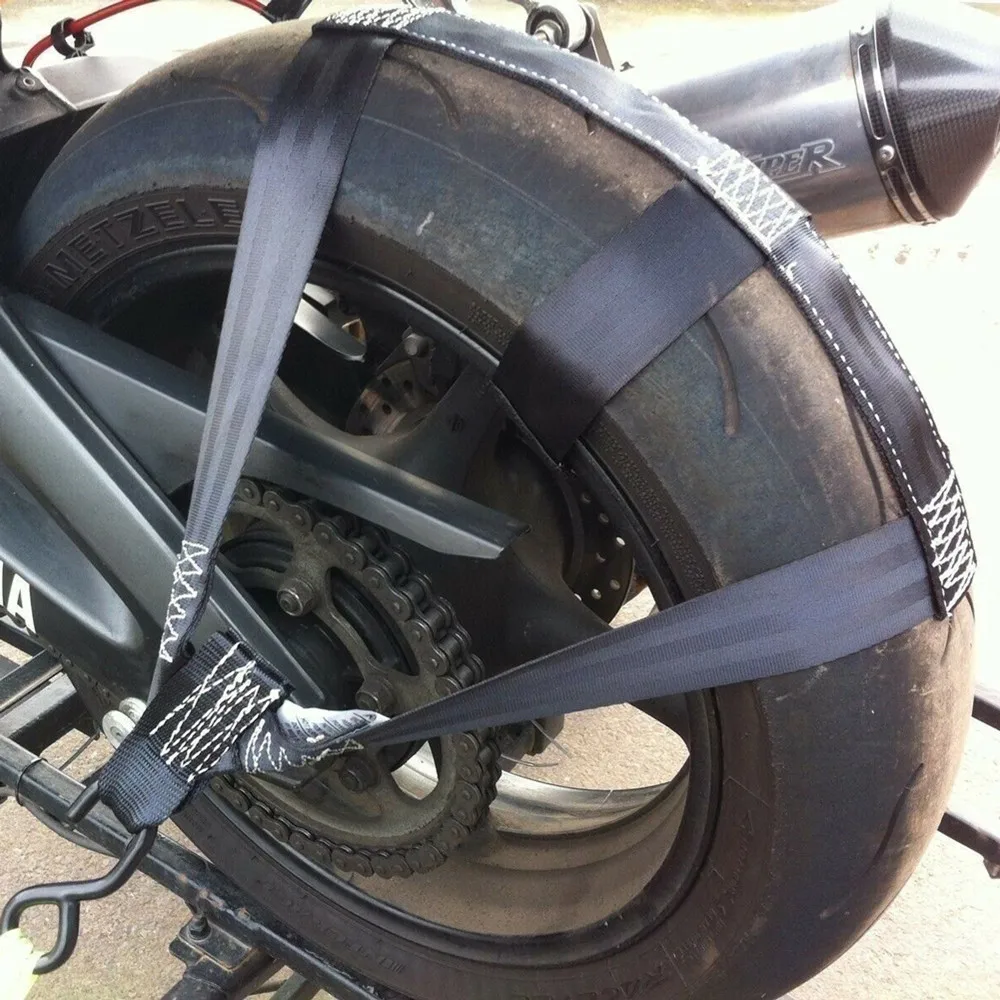 

Universal Motorcycle Electric Vehicle Binding Strap Fixing Strap Fastening Strap Rear Wheel Strap Motorcycle Tire Strap