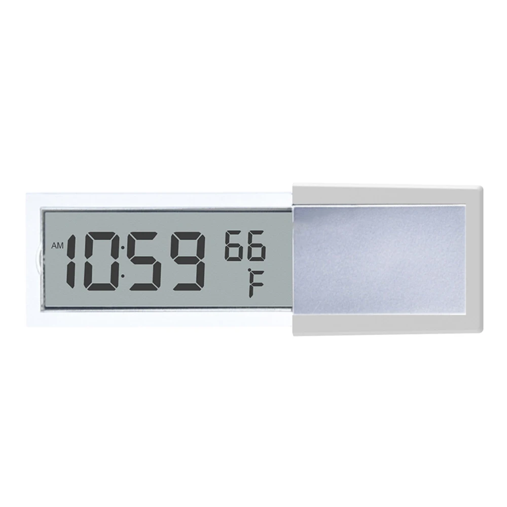 Description Picture 4 of itemMini Weather Station Digital Car Thermometer Thermostat Timer Clock Temperature Instruments Sensor Wall Type Meter LCD Display
