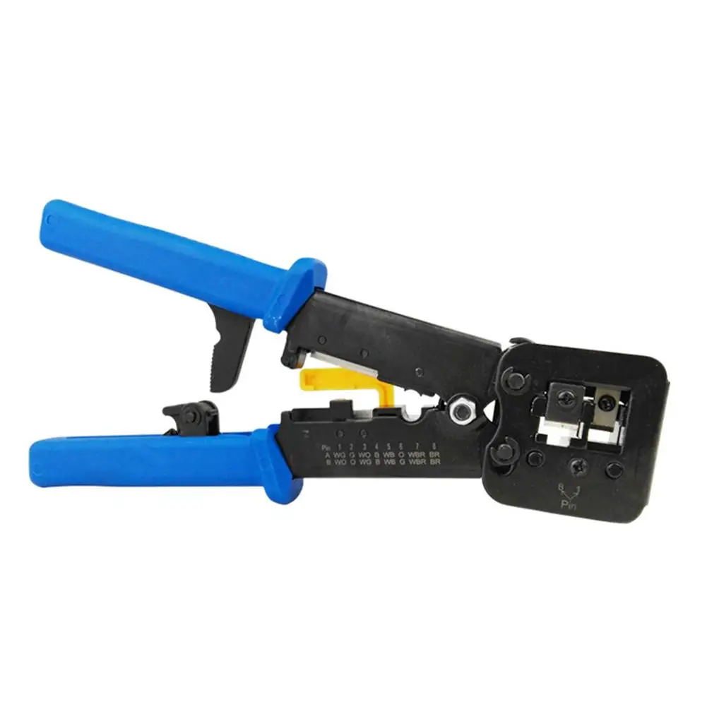 cable toner probe Multi-use Drilling Cutter Crystal Crimper Hand 6P 8P Dual-purpose Network Tools Pliers Cable Stripper Pressing Clamp Tongs Clip wiretracker