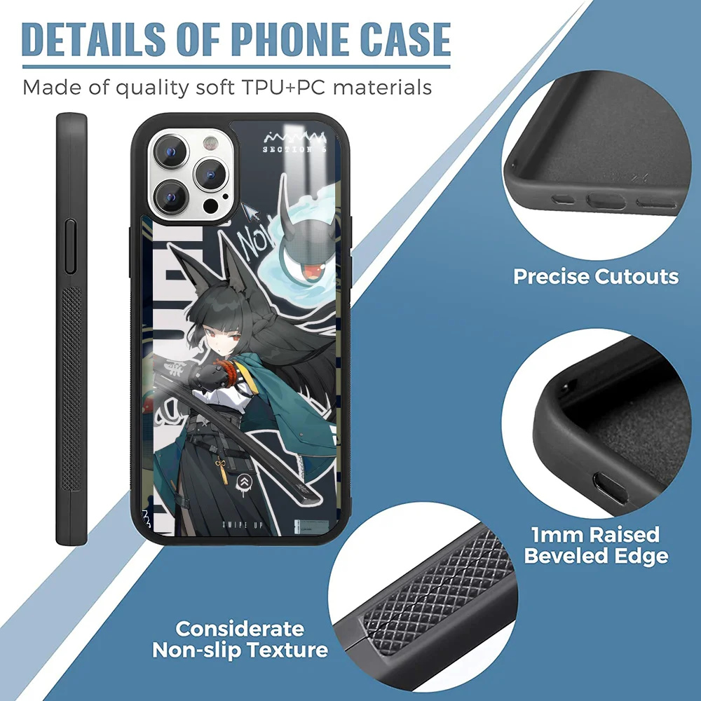 Z Zone Zero Miyabi Hoshimi Phone Case For iPhone 16 15 14 13 12 11